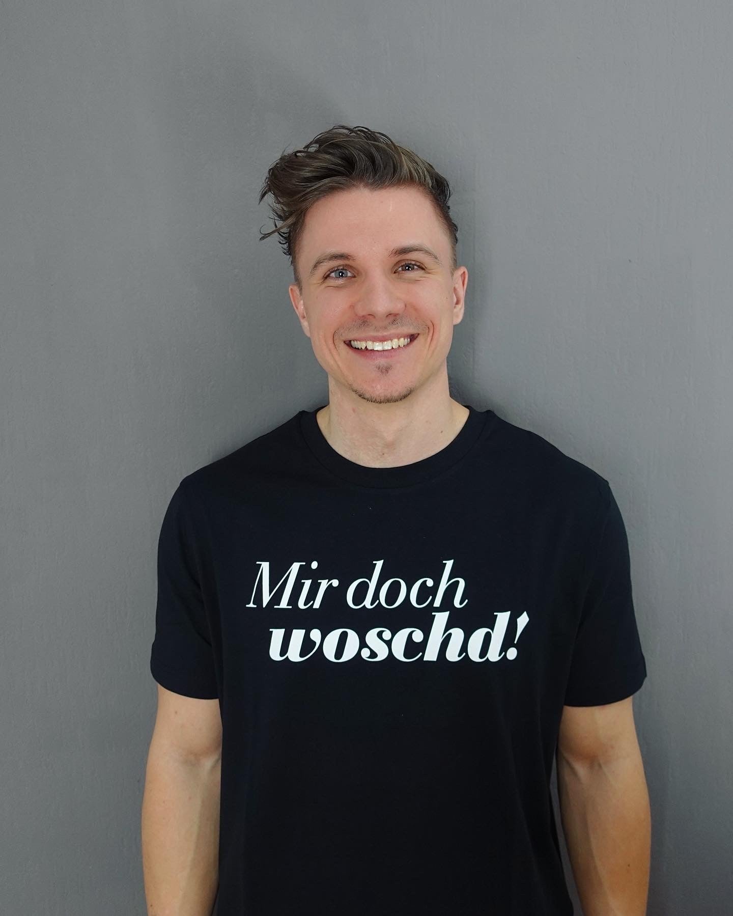 T-Shirt "Mir doch woschd"